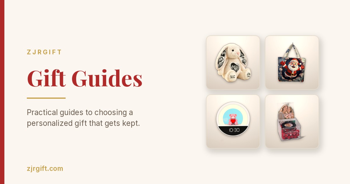 ZJRGift gift guides — practical help choosing a personalized photo gift.